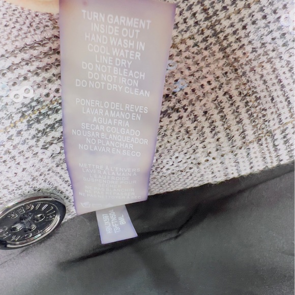 Tommy Hilfiger Size 10 Clear Palette Mixed Patter Black/Gray/White Jacket - Picture 11 of 14